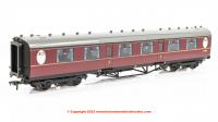 34-487A Bachmann LNER Thompson First Corridor Coach number E11185E in BR Maroon livery